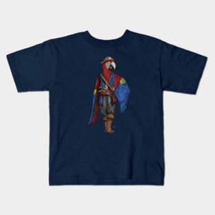 Parrot Pirate Kids T-Shirt